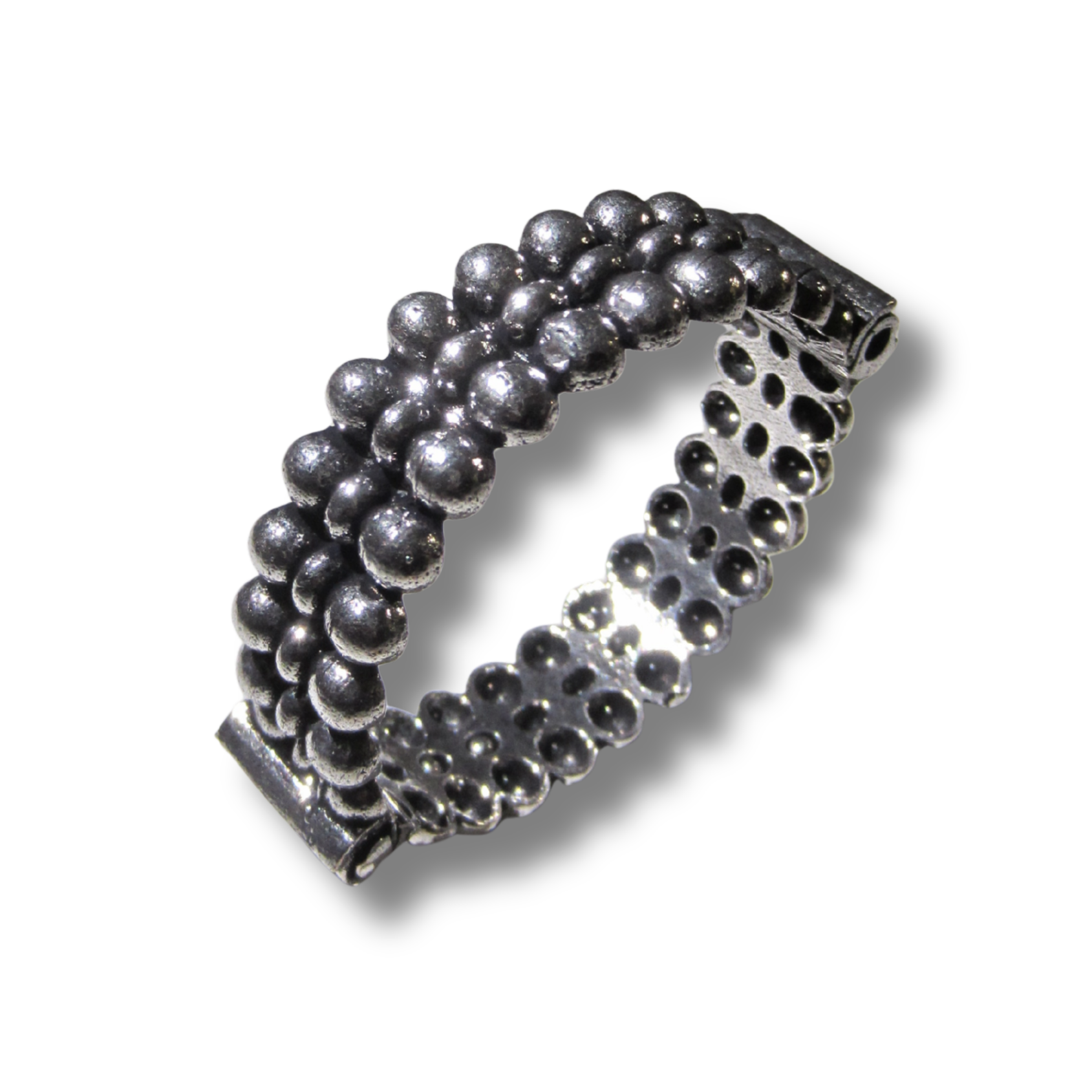 Silver Circle Bangle