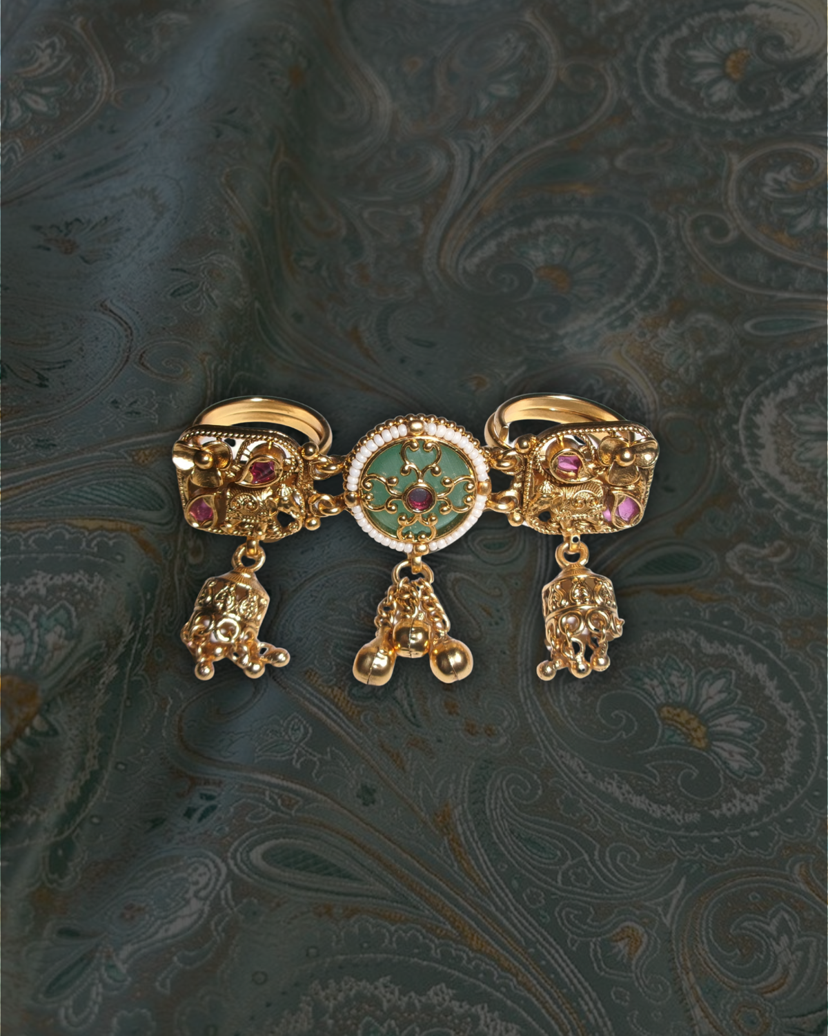 2-in-1 Gold Ring