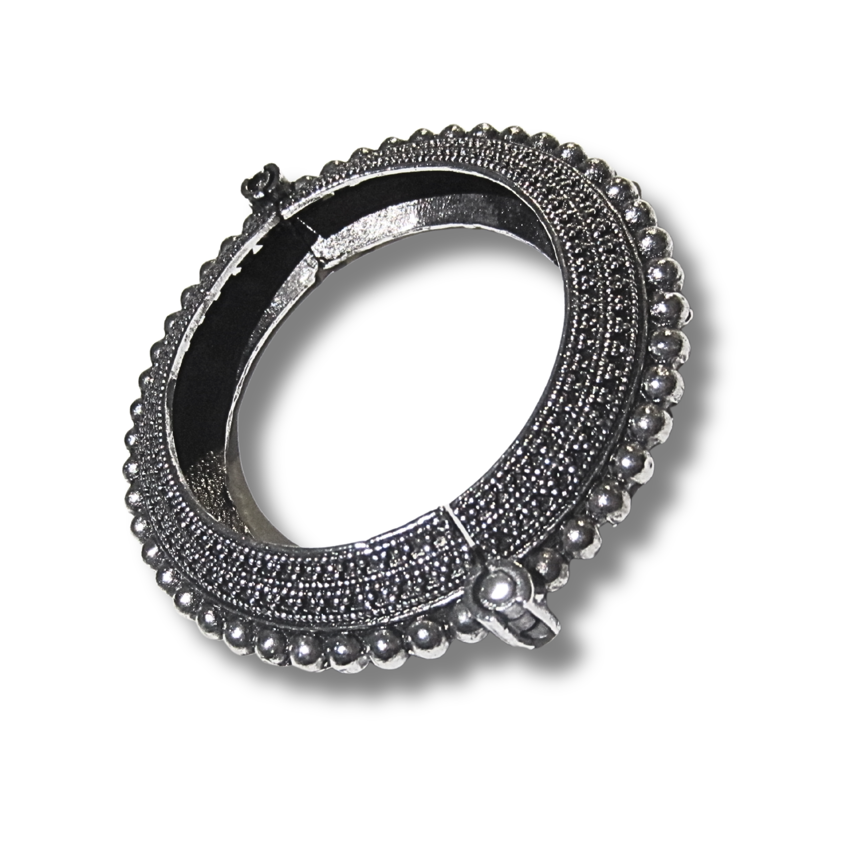 Silver Circle Bangle