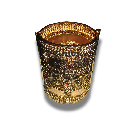 Gold Bangle Cuff (1)