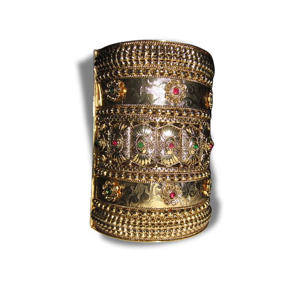 Gold Bangle Cuff (1)