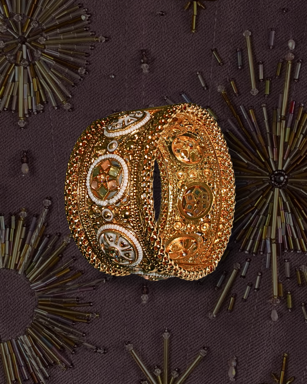 Gold Adjustable Pastel Cuff