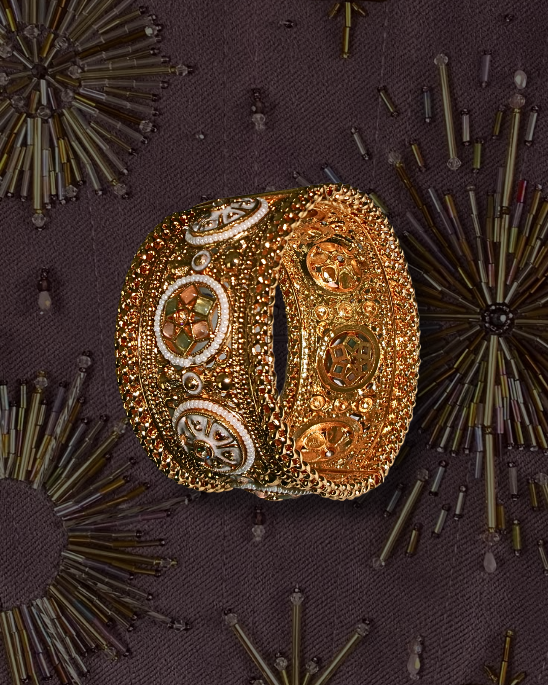 Gold Adjustable Pastel Cuff