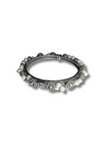 Silver Pearl Adjustable Bangle