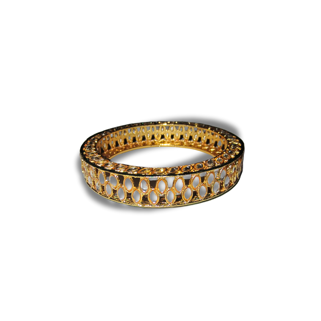 Gold Silver Bangle