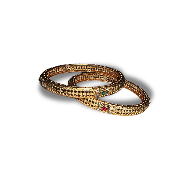 Gold Thin Bangles (1)