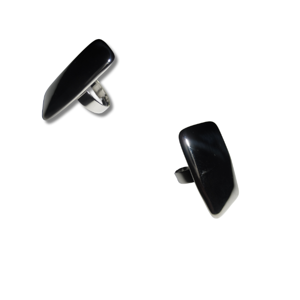 Silver Square Ring