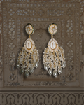 Gold Shell Drop Earrings