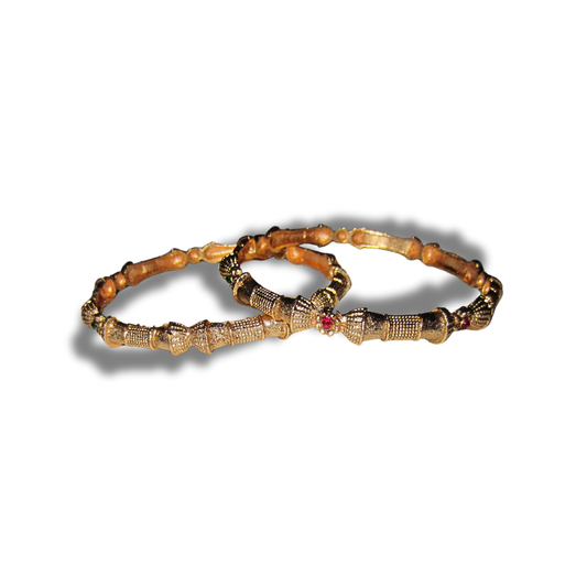 Gold Thin Bangles