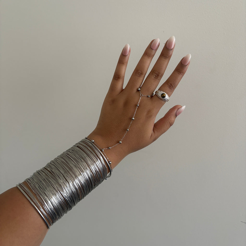 Silver Hand Chain