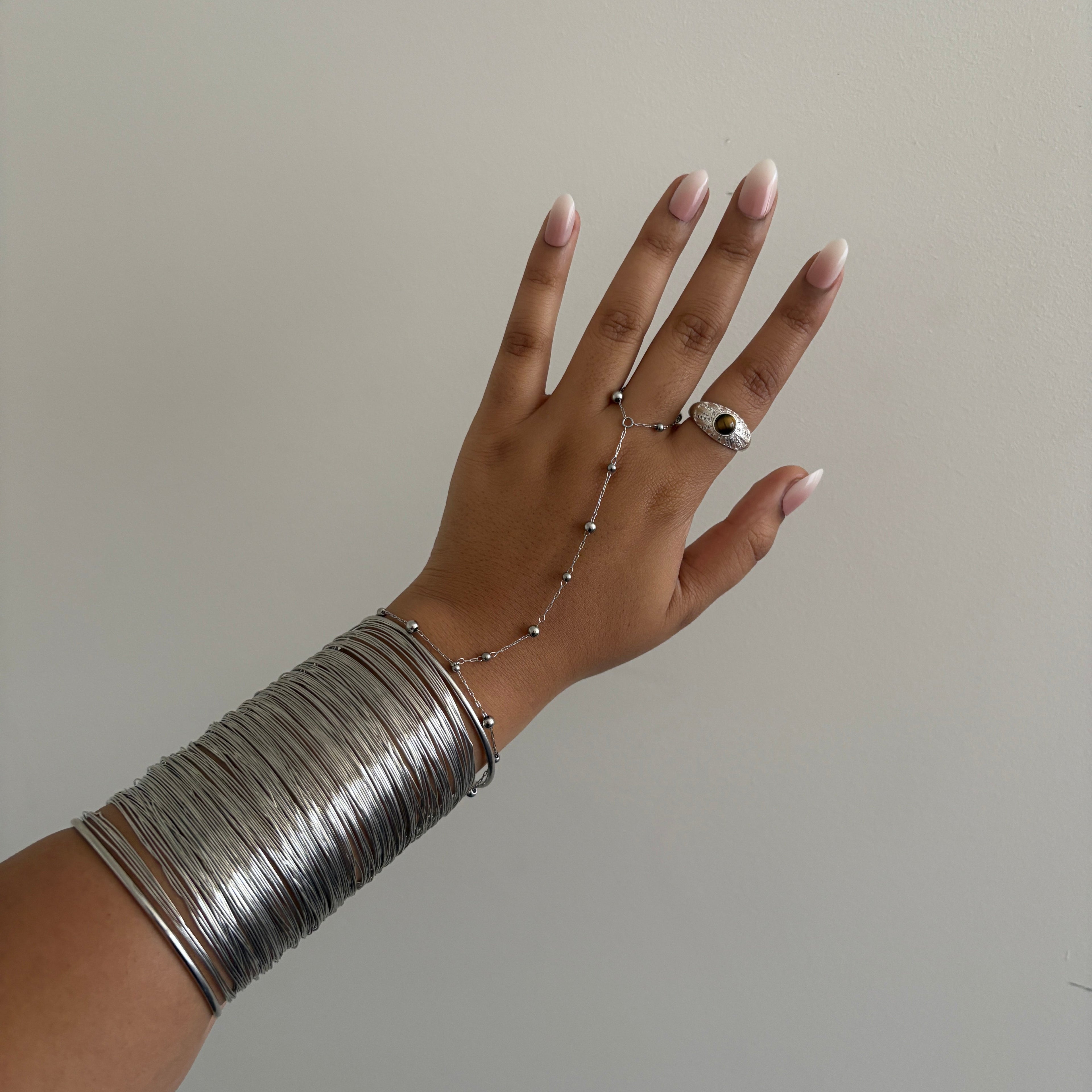 Silver Hand Chain