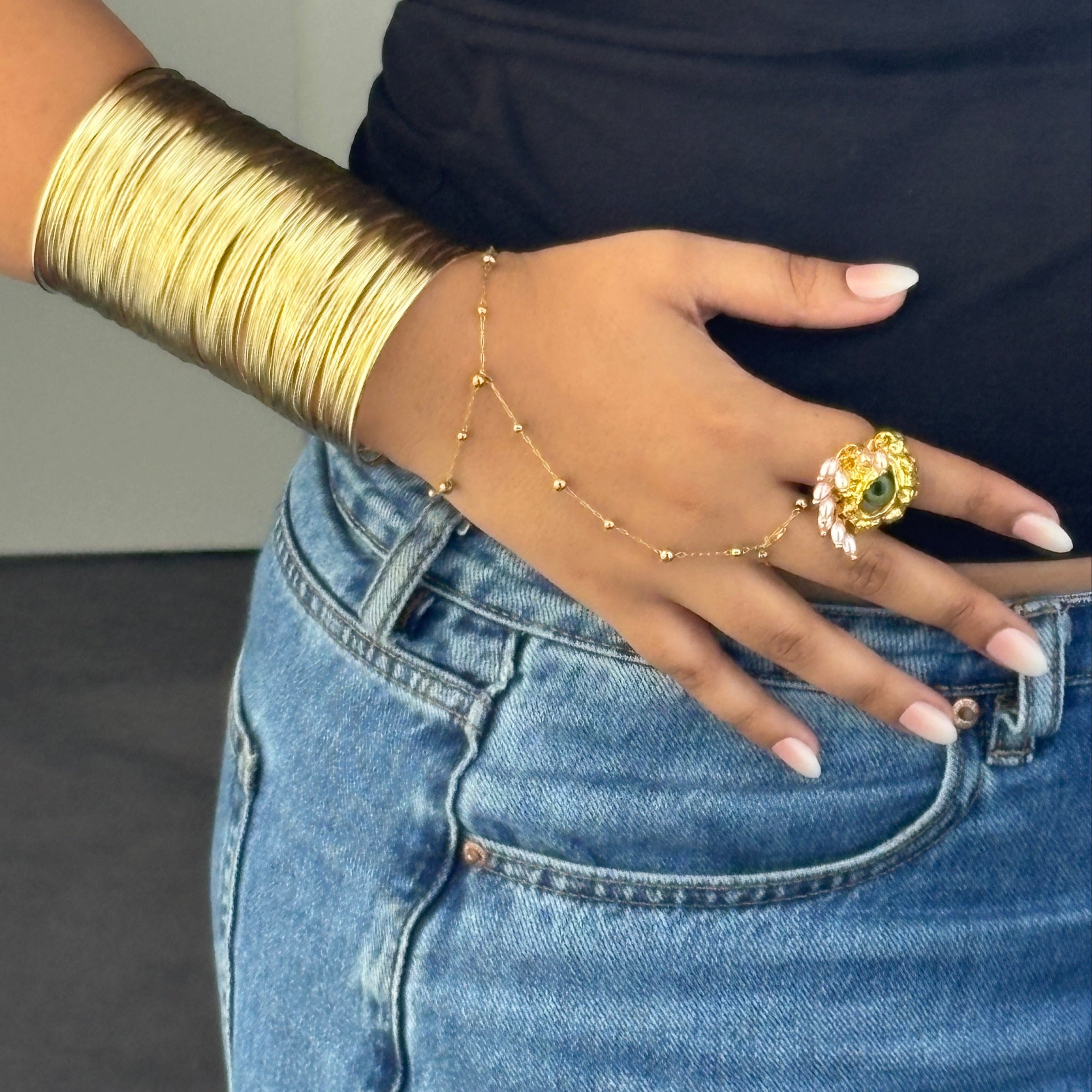 Gold Hand Chain