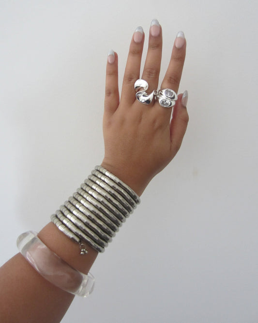 Wired Silver Bracelet