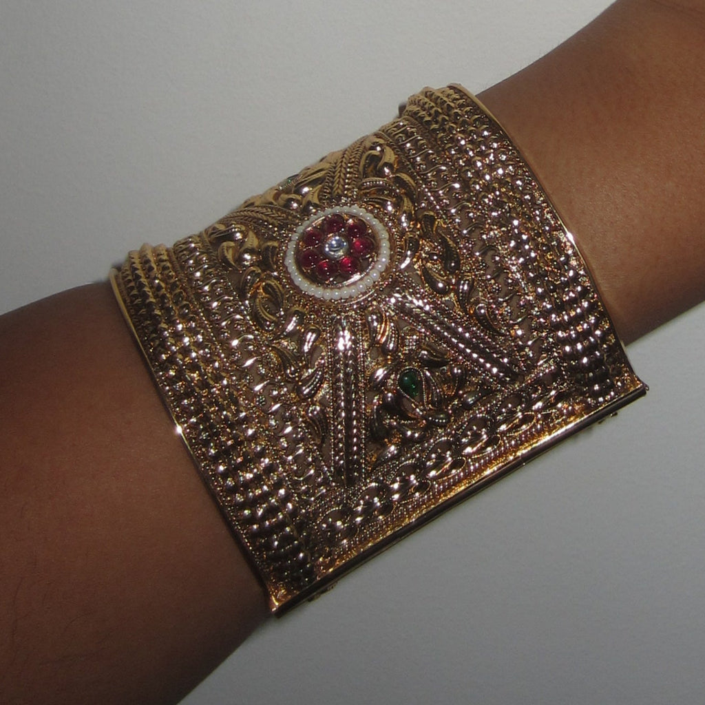 Gold Bangle Cuff