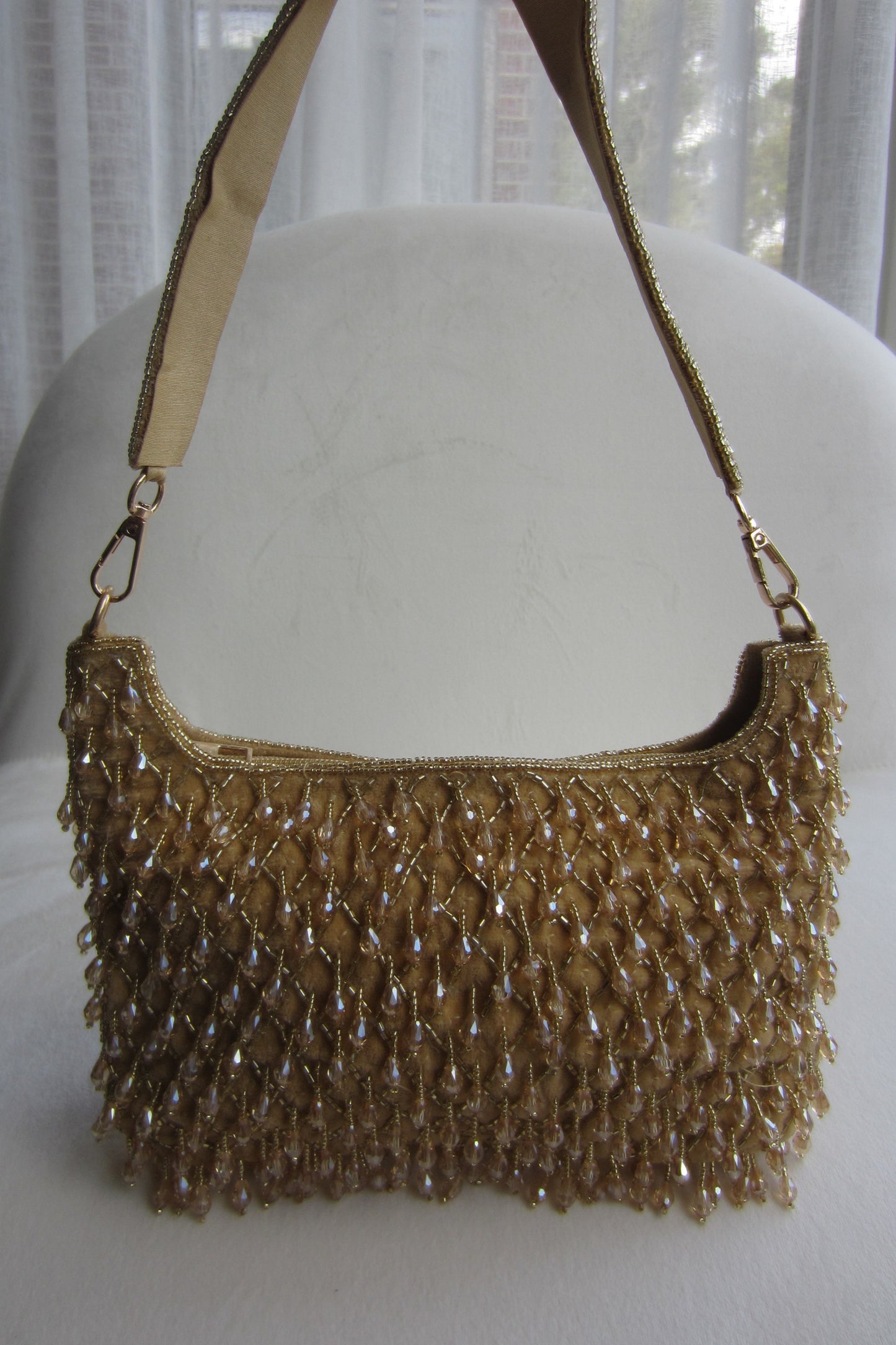 Gold Bead Handbag