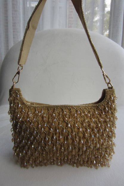 Gold Bead Handbag
