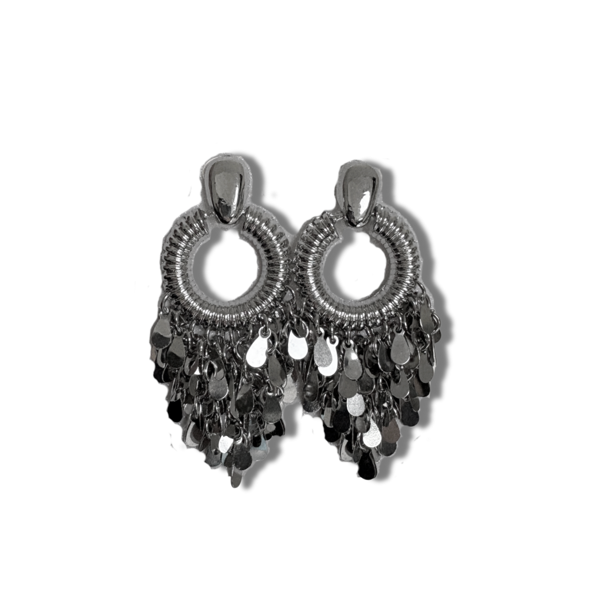 Silver Drop Earrings