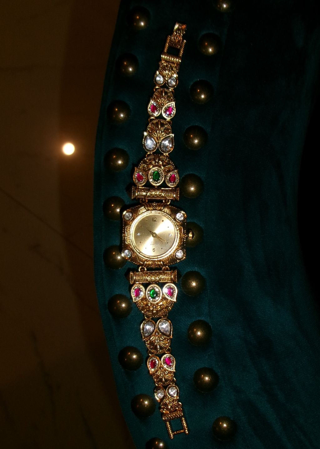 Gold Ornate Watch